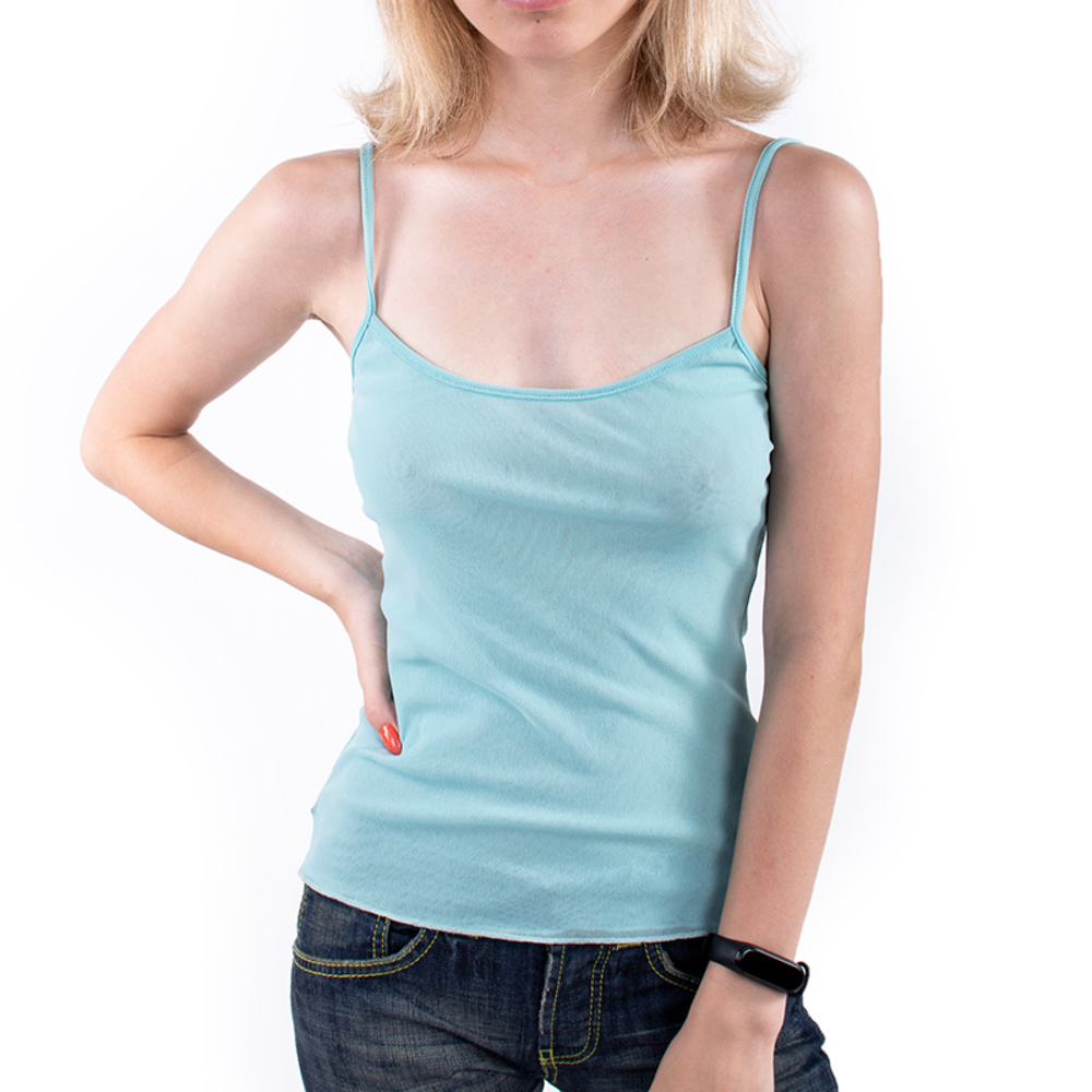 COMPAGNIA ITALIANA LIGHT BLUE BLOUSE | WOMENS SIZE M